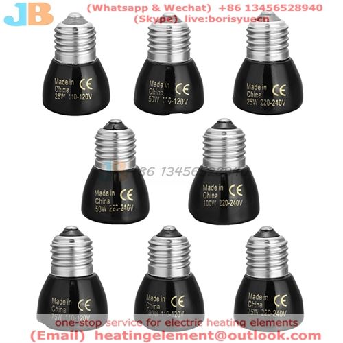 Lizards heating lamp ceramic emitter bulb Min lamp
